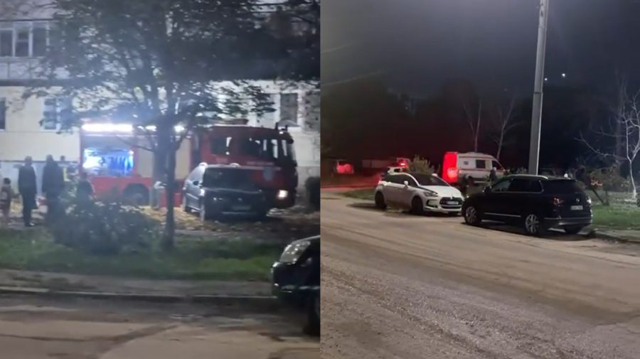 Pompierii, polițiștii și medicii de pe ambulanță au intervenit pe o stradă din Chișinău. Ce s-a întâmplat?