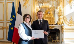 Noua ambasadoare a Moldovei în Franța și-a prezentat scrisorile de acreditare lui Emmanuel Macron