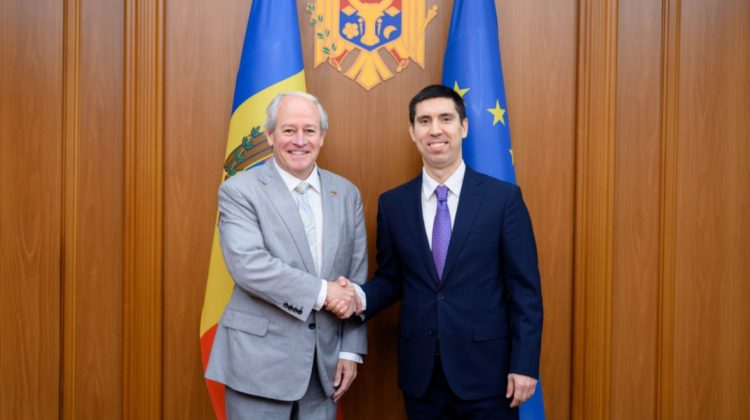 Noul ambasador SUA în Moldova, primit de Mihai Popșoi la Chișinău. Discuții despre securitate și energie