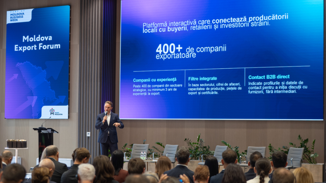 Agenția de Investiții lansează bază de date interactivă cu peste 400 de companii exportatoare din Republica Moldova