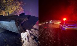 Un mort și doi răniți într-un accident lângă Mereșeni! Șoferul era fără permis și băut