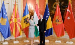 FOTO Maia Sandu a ajuns la Budapesta, la invitația premierului Péter Magyar