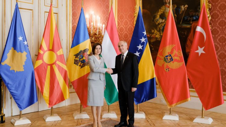 FOTO Maia Sandu a ajuns la Budapesta, la invitația premierului Péter Magyar