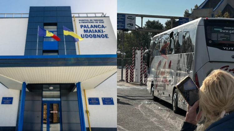 Frontiera Palanca, redeschisă după incidentul cu proiectilul. Pasagerii au stat circa 7 ore blocați