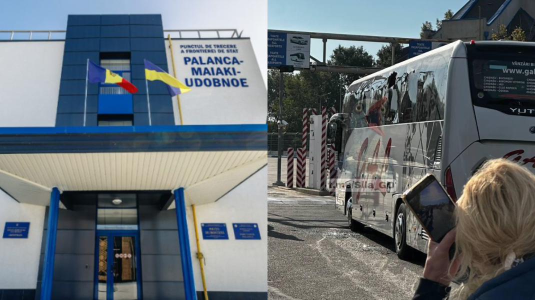 Frontiera Palanca, redeschisă după incidentul cu proiectilul. Pasagerii au stat circa 7 ore blocați