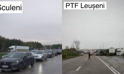 Cozi la Leușeni și Sculeni! Autoritățile cer șoferilor să aleagă alte vămi