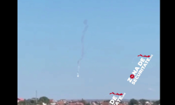 Obiecte fumigene observate pe cer deasupra orașului Bender. Ce s-a întâmplat