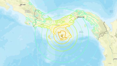 Cutremur puternic, de 7,7 grade magnitudine, produs vineri seara în Panama. A fost emisă alertă de tsunami
