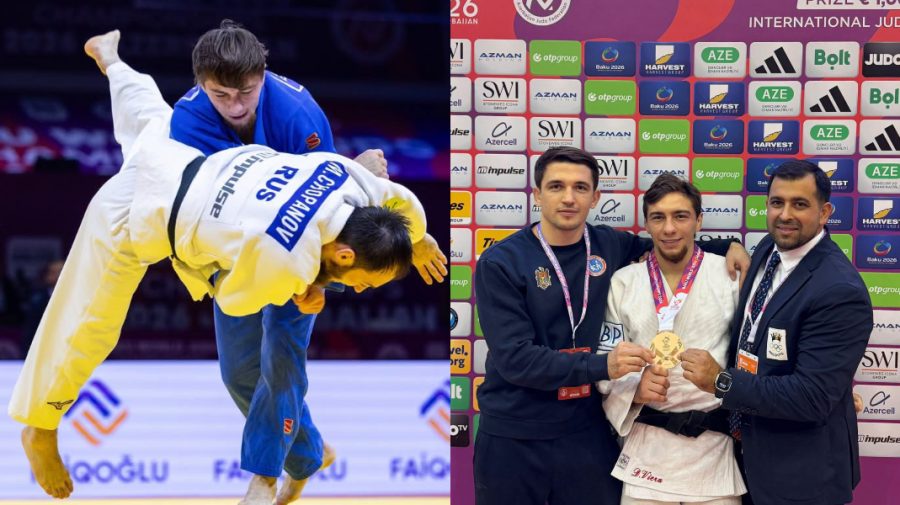 Moldova, din nou pe podium! Denis Vieru a cucerit medalia de bronz la Campionatul Mondial de judo