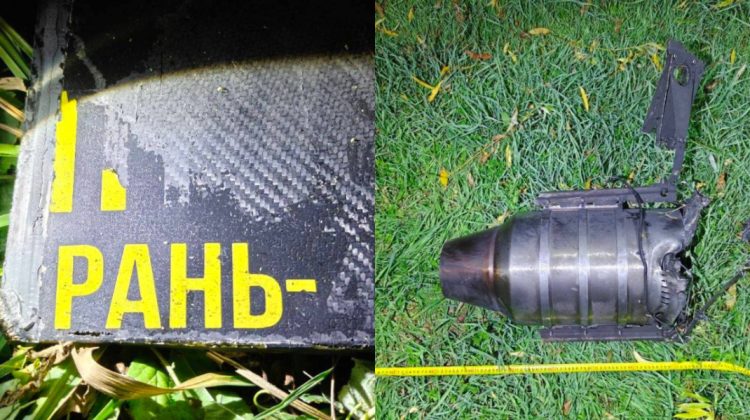 Detalii după explozia dronei din raionul Orhei: Au fost găsite trei cratere și fragmente de „Geran-4”