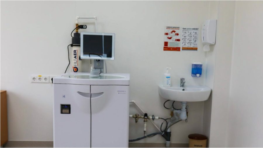 FOTO Echipamente medicale moderne, donate Spitalului Clinic Municipal de Ftiziopneumologie