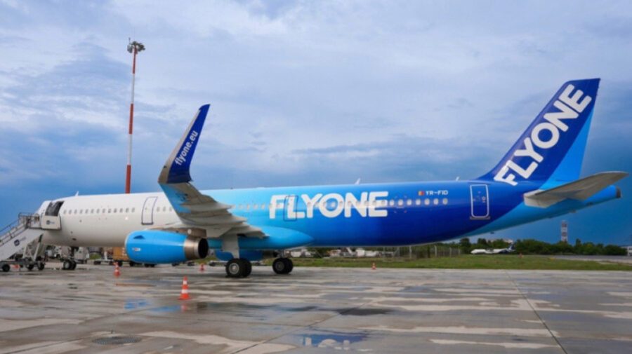 Percheziții cu mascați la sediul companiei FlyONE