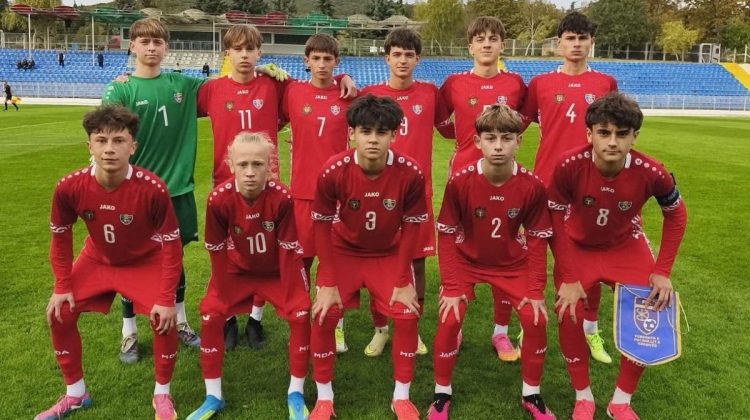 Naționala Moldovei U-15, învinsă de Kosovo la Turneul de Dezvoltare UEFA