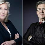 Le Pen și Mélenchon, favoriți pentru turul doi al prezidențialelor din Franța: Ce arată un nou sondaj