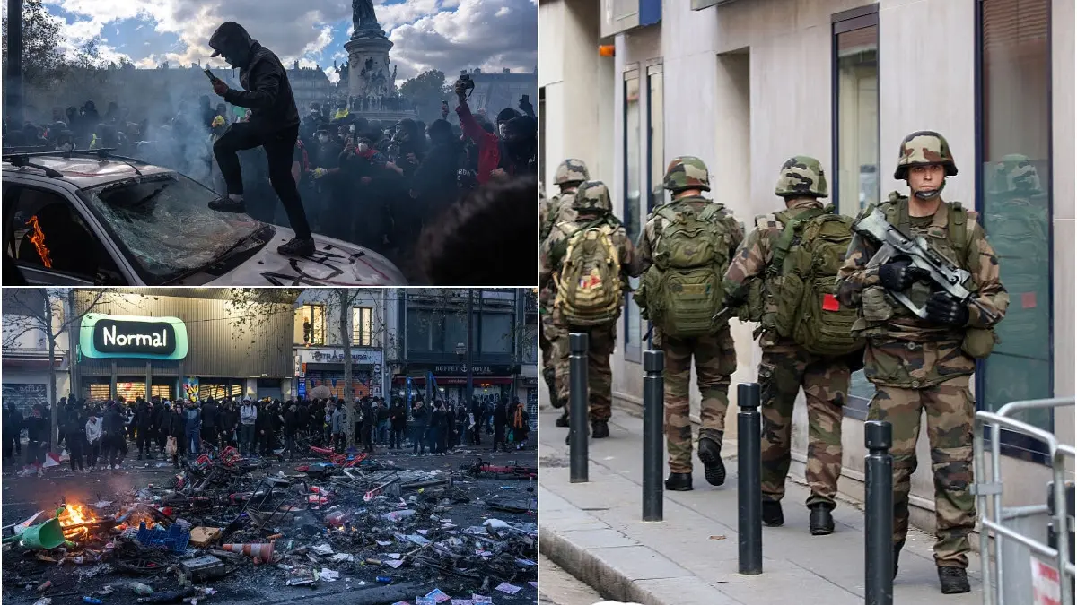 Macron scoate armata în stradă după valul de violențe: „Va fi o operațiune masivă de restabilire a ordinii”