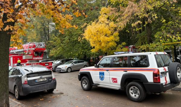 Alertă într-un bloc de locuințe din Bălți. Autoritățile au intervenit după o posibilă scurgere de gaze