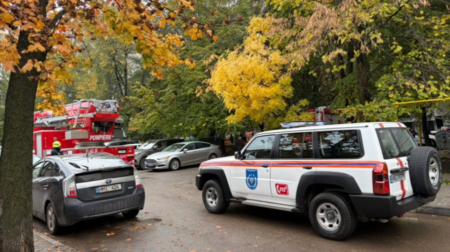 Alertă într-un bloc de locuințe din Bălți. Autoritățile au intervenit după o posibilă scurgere de gaze