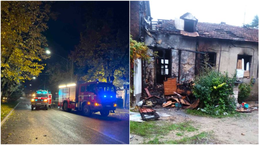 Incendiu în Orhei: O femeie de 75 de ani a fost evacuată din casa cuprinsă de flăcări