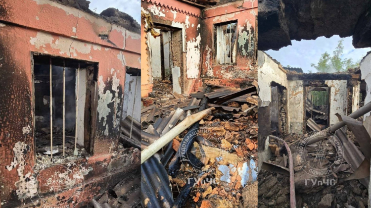 Un bărbat și-a pierdut viața, după ce casa i-a fost cuprinsă de flăcări. Nimeni nu a observat focul noaptea