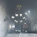 FOTO Fum dens în sectorul Ciocana. Opt echipaje de salvatori și pompieri, la fața locului
