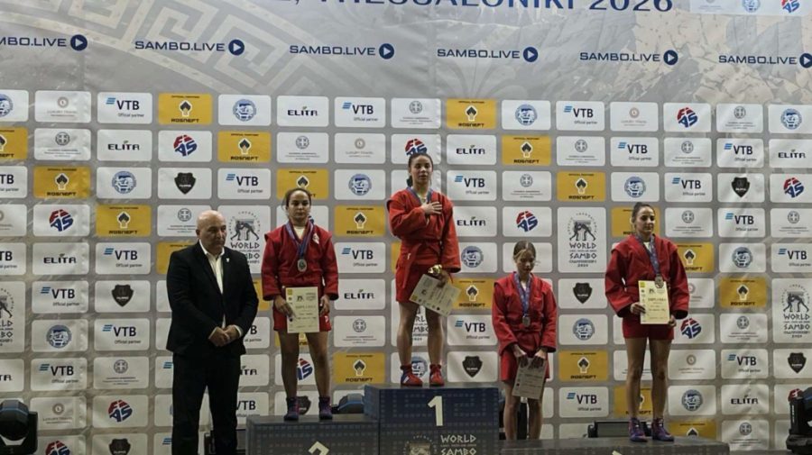 Irina Florea a cucerit medalia de bronz la Campionatul Mondial de sambo pentru tineret