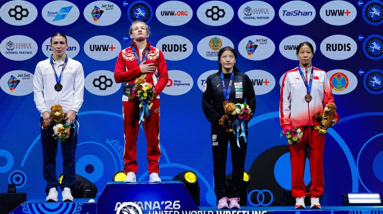 Mândria Moldovei, pe podiumul mondial! Irina Rîngaci este noua vicecampioană la lupte feminine