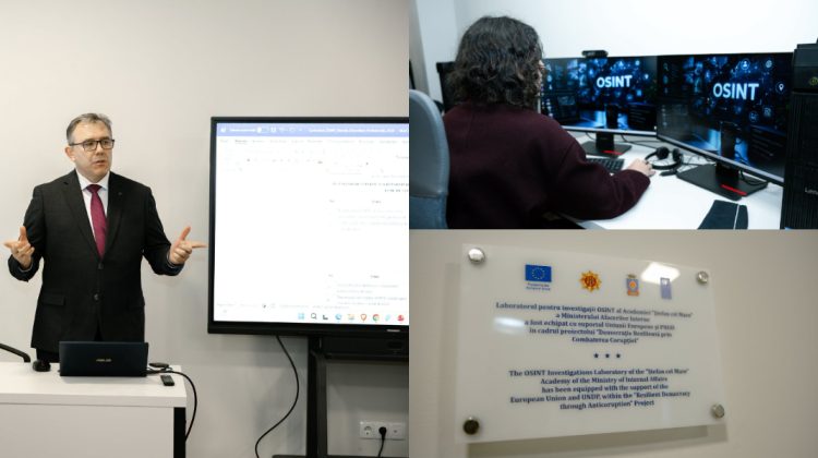 Academia „Ștefan cel Mare” a MAI are un laborator de analiză digitală și investigații din surse deschise