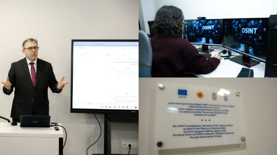 Academia „Ștefan cel Mare” a MAI are un laborator de analiză digitală și investigații din surse deschise