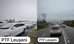Trafic aglomerat la Leușeni. Călătorii, îndemnați să aleagă alte puncte de trecere ale frontierei