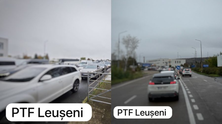Trafic aglomerat la Leușeni. Călătorii, îndemnați să aleagă alte puncte de trecere ale frontierei