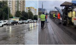 VIDEO Bulevardul Dimitrie Cantemir din Chișinău a intrat în reparație: Ce lucrări sunt planificate