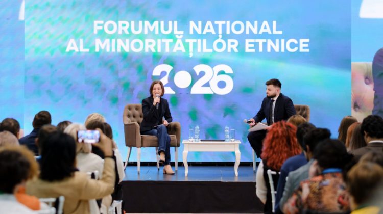 Maia Sandu, la Forumul Minorităților Etnice: „Avem mai multe lucruri care ne unesc decât care ne despart”