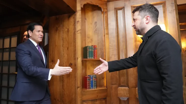 Zelenski și Rubio au discutat despre interceptarea rachetelor balistice rusești și restabilirea Starlink 