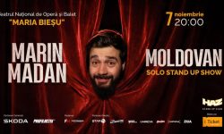 Marin Madan vine cu show-ul solo „Moldovan” pe scena Teatrului Național de Operă și Balet „Maria Bieșu”