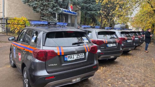 Șase autospeciale noi, distribuite pompierilor din nordul țării. Au fost cumpărate prin două proiecte
