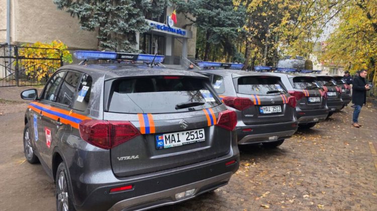 Șase autospeciale noi, distribuite pompierilor din nordul țării. Au fost cumpărate prin două proiecte