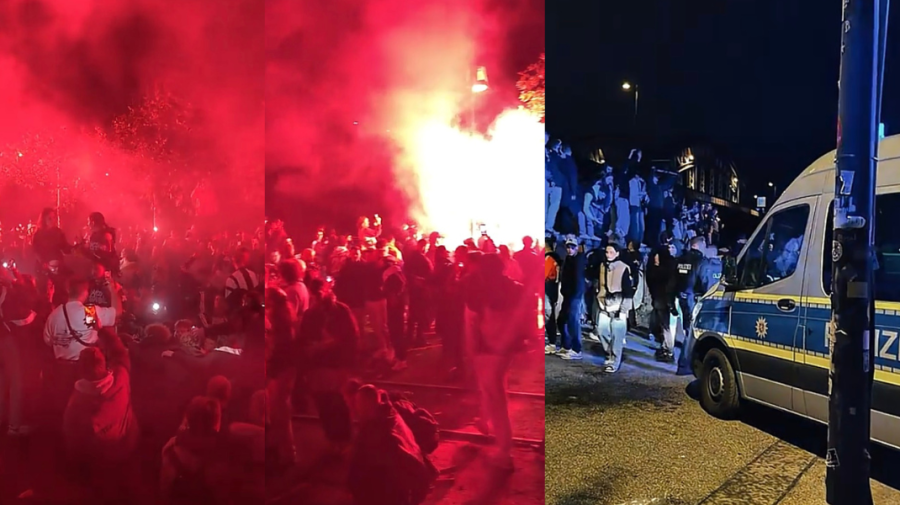 VIDEO Fanii lui Max Korzh au făcut prăpăd în Frankfurt: Poliția a arestat 63 de oameni. La concert erau și moldoveni