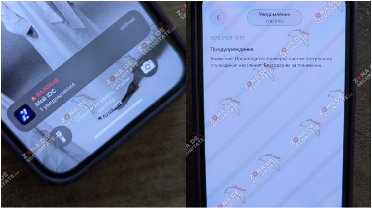 În regiunea transnistreană a fost testat sistemul de „avertizare de urgență”