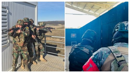 Militarii moldoveni participă la un exercițiu multinațional în România