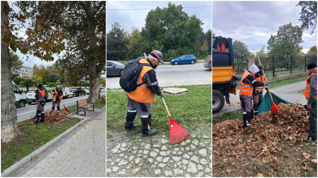 Acțiuni de salubrizare în toate sectoarele Chișinăului. Campania durează până la sfârșitul lunii noiembrie