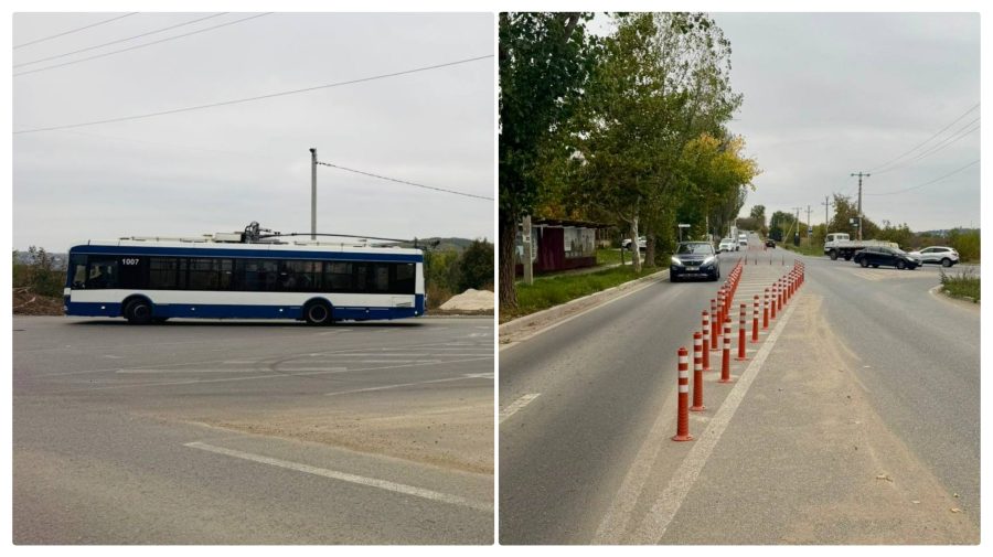 Stația terminus a autobuzului nr. 6 și a troleibuzului nr. 34 din Trușeni, mutată: Unde va opri transportul public