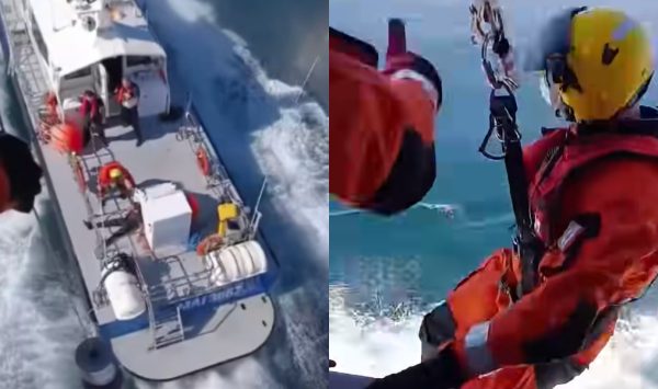 VIDEO Doi marinari au murit, iar 11 au fost salvați după ce nava lovită de drone s-a scufundat în Marea Neagră