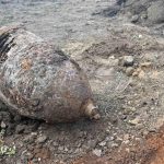 Descoperire periculoasă la Mereni, în timpul unor lucrări: A fost depistată o bombă de aviație