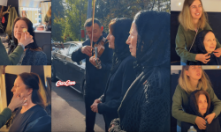 Surorile Osoianu și Vasile Advahov joacă în lungmetrajul „Fiica Vinificatorului”. VIDEO de la filmări