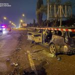 Pod strategic din Kiev, lovit într-un atac rusesc. Infrastructura metroului a fost avariată