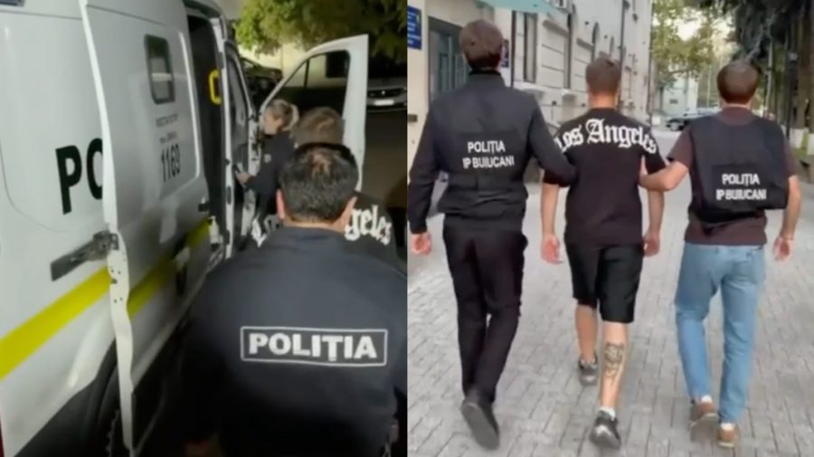 VIDEO Ucrainean, încătușat la Chișinău. Fapta pentru care riscă să ajungă după gratii