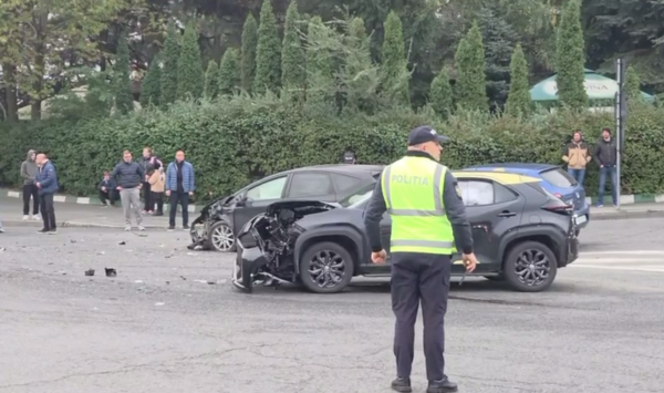 Accidentul de la Ciocana: Au fost implicate patru mașini, iar unul dintre șoferi nu are permis de conducere