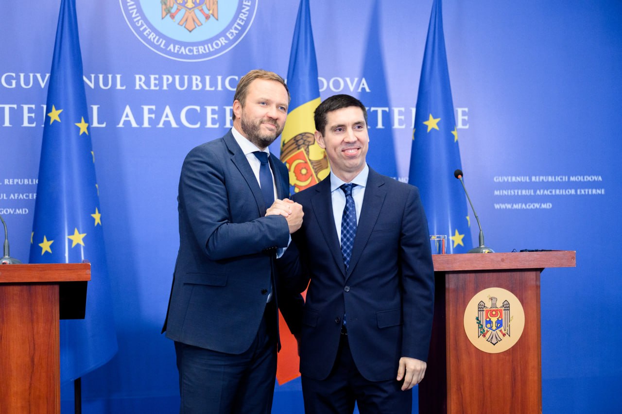 Șeful diplomației estoniene, la Chișinău. Discuțiile purtate cu Mihai Popșoi