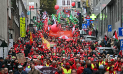 Bugetul Belgiei scoate oamenii în stradă: Proteste, gaze lacrimogene și anulări de zboruri la Bruxelles
