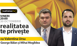 George Bălan și Mihai Mogîldea, invitați la “Realitatea te privește”